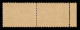 Regno - COR.AL.IT. - 1945 - 28 Lire Ciclista (9c+9) - Coppia Orizzontale Con Con Doppia Dentellatura Verticale A Sinistr - Sonstige & Ohne Zuordnung