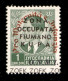 Occupazioni II Guerra Mondiale - Zona Fiumano Kupa - 1942 - Colori Cambiati - 1 Din (40b) Con Diciture In Basso - Gomma  - Other & Unclassified