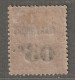 MARTINIQUE - N°12 * (1888-91) 05 Sur 30c Brun - Neufs