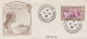 1938 - Entier Postal Enveloppe 65 Centimes Zébus De Tananarive Vers Saint Denis De La Réunion, France - Voyage D'étude - Brieven En Documenten
