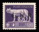 RSI - G.N.R. Brescia - 1943 - 3,70 Lire (484/I) - Gomma Integra - Oliva - Other & Unclassified
