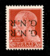 RSI - G.N.R. Verona - 1944 - 20 Cent (473c) Con Doppia Soprastampa Capovolta - Gomma Integra - Oliva - Andere & Zonder Classificatie