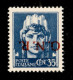 RSI - G.N.R. Verona - 1944 - 35 Cent (476a) Con Soprastampa Capovolta - Gomma Integra - Molto Bello - Cert. AG - Andere & Zonder Classificatie
