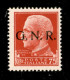 RSI - G.N.R. Verona - 1944 - 75 Cent (478iab + L) Con Punto Piccolo Dopo G E Decalco (leggermente Spostato) - Gomma Inte - Other & Unclassified