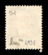 RSI - Provvisori - Milano - 1944 - 50 Cent Rosso Arancio (493E) - Tiratura Di Milano (posiz. 51) - Cert. Andreoni - Andere & Zonder Classificatie