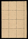C.L.N. - Mantova - 1945 - 2 Lire + 6 (8) - Blocco Di 12 (pos. 4/73) Con Le Varietà V + Yd + Ydc - Gomma Integra (700+) - Andere & Zonder Classificatie