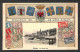 Delcampe - Europa - Francia - Cinque Cartoline Illustrate (francobolli) - Quattro Nuove + Una Usata - Autres & Non Classés