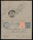 Oltremare - Tunisia - Biglietto Postale Da 15 Cent Con Complementare (20) Da Athman (azzurro) Per Il Belgio Del 21.3.190 - Other & Unclassified