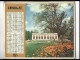 Almanach  Calendrier  P.T.T  -  La Poste -  1955 -  Monument - Palais - Tamaño Grande : 1941-60