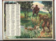 Almanach  Calendrier  P.T.T  -  La Poste -  1952 - Peche - Chasse - Groot Formaat: 1941-60