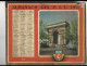 Almanach  Calendrier  P.T.T  -  La Poste -  1951 -  Arc De Triomphe - Pantheon - Groot Formaat: 1941-60