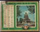 Almanach  Calendrier  P.T.T  -  La Poste -  1951 -  Arc De Triomphe - Pantheon - Big : 1941-60