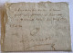 Lettre 1542 !  (régne Du Roi François 1er) Certificat Roumet (France Prephilately - ....-1700: Précurseurs