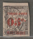 MARTINIQUE - N°23 Obl (1891-92) Timbres-taxe Surchargé : 05 Sur 10c Noir - Usati