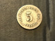 Münze Münzen Umlaufmünze Deutschland Kaiserreich 5 Pfennig 1876 Münzzeichen F - 5 Pfennig