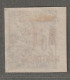 MARTINIQUE - N°25 Obl (1891-92) Timbres-taxe Surchargé : 15 Sur 20c Noir - Used Stamps