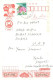 JAPAN  - 2012,  HAPPY NEW YEAR POSTCARD WITH STAMPS SENT TO DUBAI. - Briefe U. Dokumente