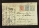 Polen: Ganzsachen-Postkarte Mit POLSKA 50 F Und Zusatz-Marken 25 H Und 1 Mk Um 1920 - Briefe U. Dokumente