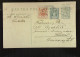 Polen: Ganzsachen-Postkarte Mit POLSKA 50 F Und Zusatz-Marken 25 H Und 1 Mk Vom 19.3.1921 Aus DOBROSIN Nach Lwow - Brieven En Documenten