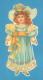 H-1102 * VINTAGE DOLL GREETINGS © 1986 Merrimack Publ. Corp., New York - Kinder