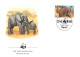 UGANDA - FDC 1983 ELEFANT WWF / 6077 - Uganda (1962-...)