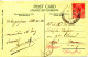 Singapore PC 24.10.1914 From S'pore To  Hue, Redirected To Hanoi, Tonking, RARE - Singapore (...-1959)