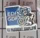 713J Pin's Pins / Beau Et Rare / EDF GDF / LE PAIEMENT SIMPLIFIé - EDF GDF