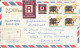 Canada Security Registered Air Mail Cover Sent To Denmark 24-3-1994 See Scans - Poste Aérienne