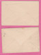 2 Enveloppes Type SAGE 5 Centimes Avec Oblitération "jour De L'an" - Bureaux De Quartier - Paris - Standaardomslagen En TSC (Voor 1995)