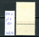 Belgique   Poortman   N°848 X   Planche 4 - ....-1960