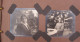 Delcampe - Petit Album Famille Allemand 33 Photos C.1920 Jeune Femme Lapin Poupée Chiens Militaire Infirmières - Albums & Verzamelingen