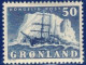 GREENLAND GRÖNLAND GROENLAND 1950 Mi 34 MH  (*) Arktisschiff Navire Arctique Arctic Ship Schiff "Gustav Holm" - Nuovi