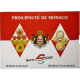 Monaco, Rainier III, Coffret 1c. à 2€, BU, 2001, MDP, FDC - Monaco