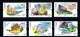 Hong Kong 2023-8 Cultural Landmarks In Hong Kong Set+M/S MNH Unusual (shape, Hot Foil Stamping) - Ungebraucht