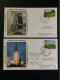 Enveloppes 1er Jour "Fusée Ariane V189" 2009 - CNES - ESA - Ariane 5 - TerreStar-1 - Europa