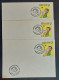 GASTON LAGAFFE / PHILATÉLIE DE LA JEUNESSE 1992 / LOT DE 10 DOCUMENTS - Philabédés (fumetti)