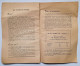 SCOUTISME - FRANCE - LIVRET - LA ROUTE DES COUTS DE FRANCE - TA VOCATION V - 01/03/1943 - 16 PAGES - Scouting