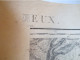 Delcampe - 27 - Evreux  - Ensemble De 4 Cartes Terrestres - 1889 Levé 1901 - B.E  - - Topographical Maps