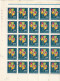 1972 - FLORE / FULL X 25 - Feuilles Complètes Et Multiples