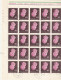 1972 - FLORE / FULL X 25 - Full Sheets & Multiples