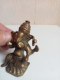Statuette Du XIXéme Divinité Hauteur 9 Cm En Bronze Doré - Oriental Art
