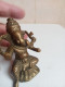 Delcampe - Statuette Du XIXéme Divinité Hauteur 9 Cm En Bronze Doré - Oriental Art