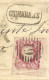 PORTUGAL COVER PORTO GUIMARAES 1859? - Covers & Documents