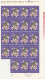 1970 - Fleurs Des Steppes / FULL X 18 - Full Sheets & Multiples