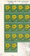 1970 - Fleurs Des Steppes / FULL X 18 - Full Sheets & Multiples