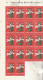 Delcampe - 1970 - Fleurs Des Steppes / FULL X 18 - Full Sheets & Multiples