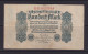 GERMANY - 1922 100  Mark Circulated Banknote - 100 Mark