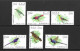 Taiwan 1967 MNH Taiwan Birds Sg 618/23 - Unused Stamps