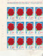 1970 - Des Roses / FULL X 12 - Full Sheets & Multiples