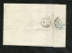 France N°45A Sur Lettre Grenoble Le 23/12/1870 Pour Saint - Etienne Le 24/12/1870 Oblitéré TB  Soldé  ! ! ! - 1870 Emission De Bordeaux